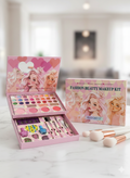 The Ultimate Glamour Collection: IGOODCO Multi-Tier Makeup Artist Palette featuring 50+ Vibrant Shades, Sculpting Blushes, and Professional Tools